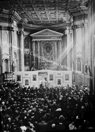 ST FRANCIS XAVIER'S CHURCH GARDINER STREET  PACKED